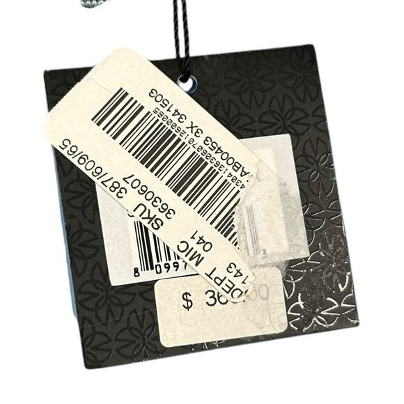 NWT Ming Wang Blue White Animal Print Tailored Fit Long Sleeve Jacket Womens 3X - Picture 4 of 8